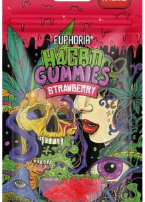 Euphoria H4CBD Gummies Strawberry, 3 pcs x 40 mg, 120 mg