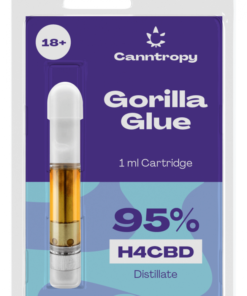 H4CBD Cartridge Gorilla Glue, 95 % H4CBD, 1 ml